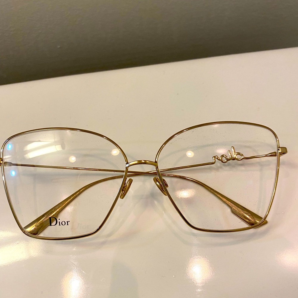 Dior glasses. Never worn, with case and box